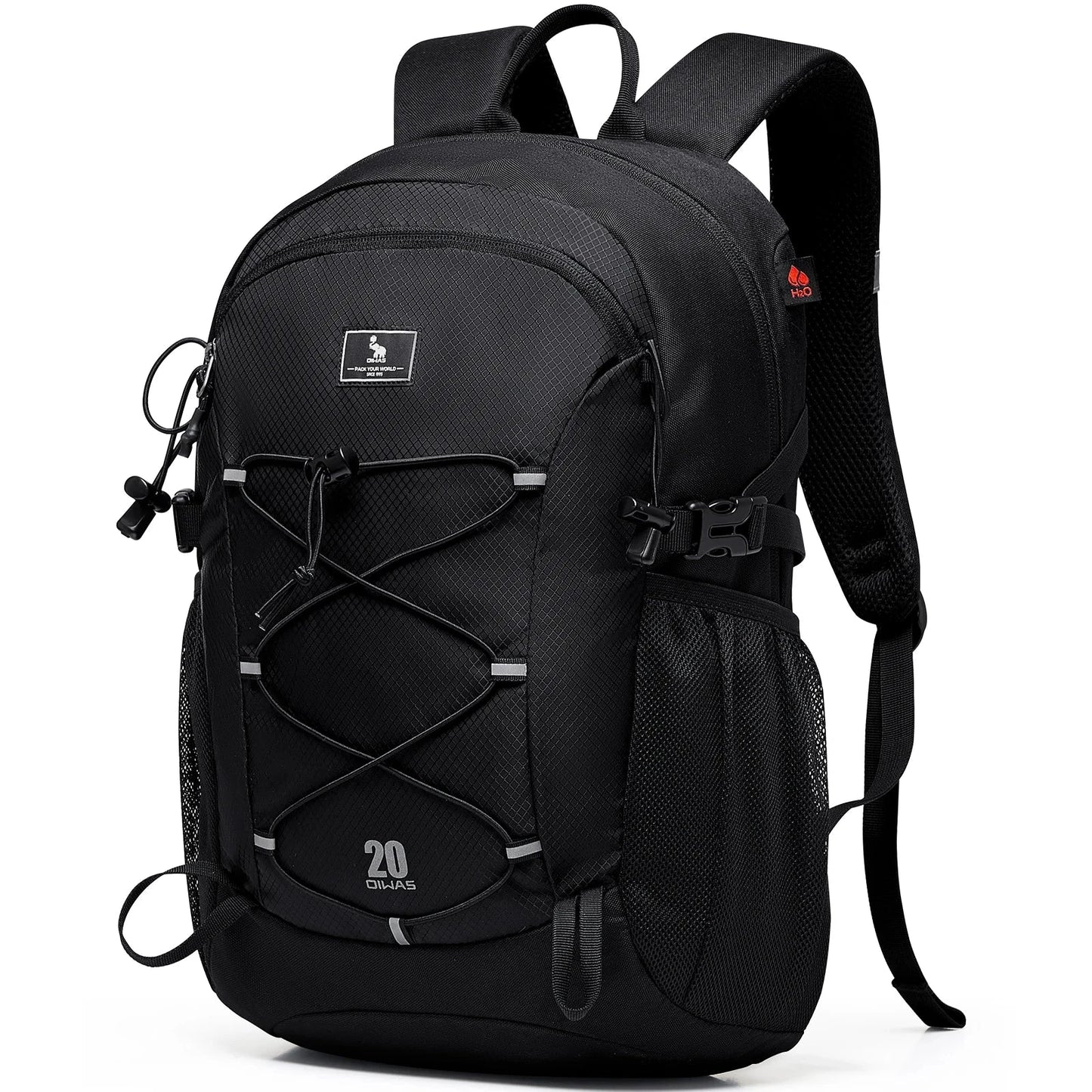 OIWAS 20L Outdoor Mountaineering Backpacks Waterproof Hiking GlowCart