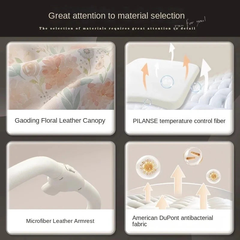 New Baby Stroller Children Walking Baby God Lightweight Folding Pocket Car Kid's Baby  Four Wheels Stroller Push Umbrella Car GlowCart