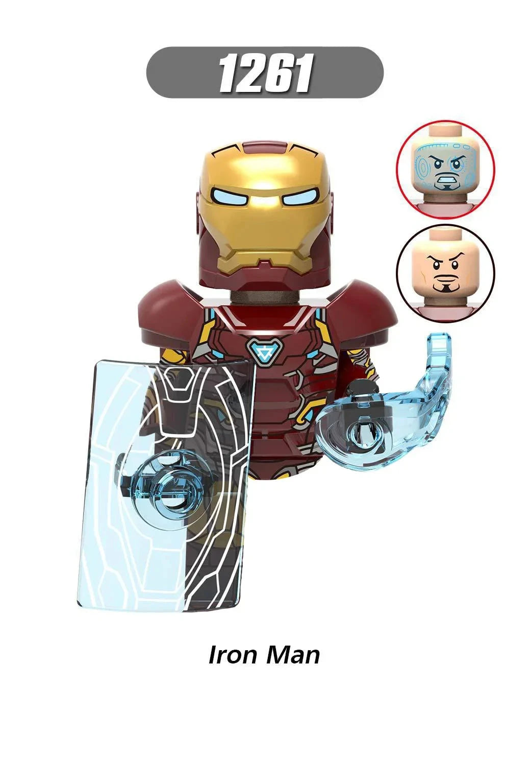 1002 Marvel Deadpool Iron Man Riot Thor Building Brick toy GlowCart