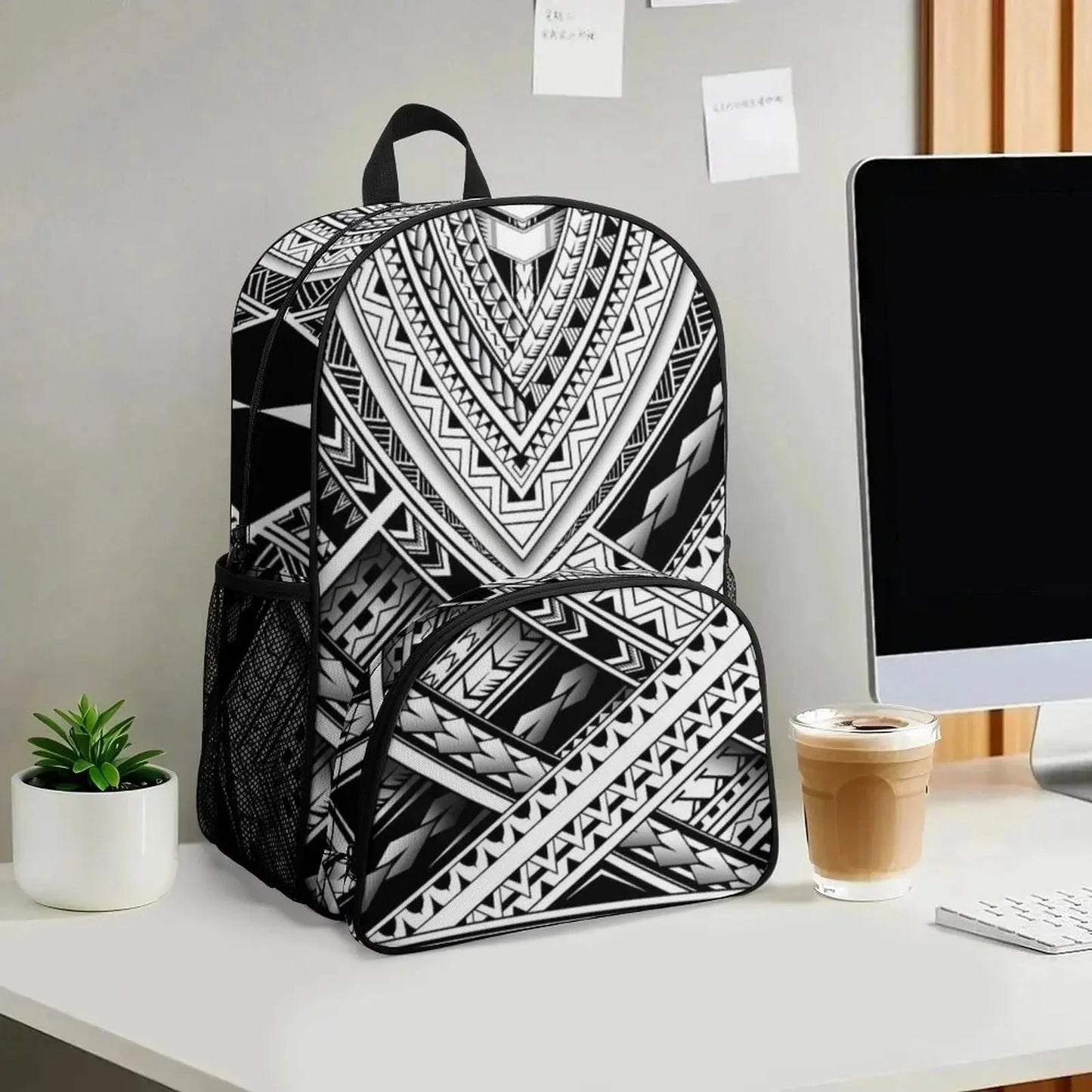 Customized Large-Capacity Backpacks With Schoolbag Patterns GlowCart