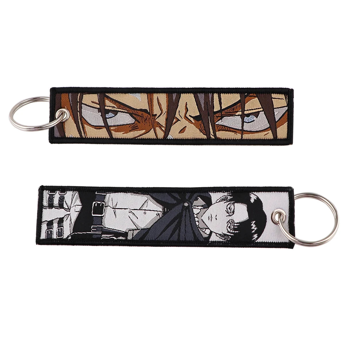 Classic Anime Cool Embroidery Key Fobs Key Tag Motorcycles GlowCart