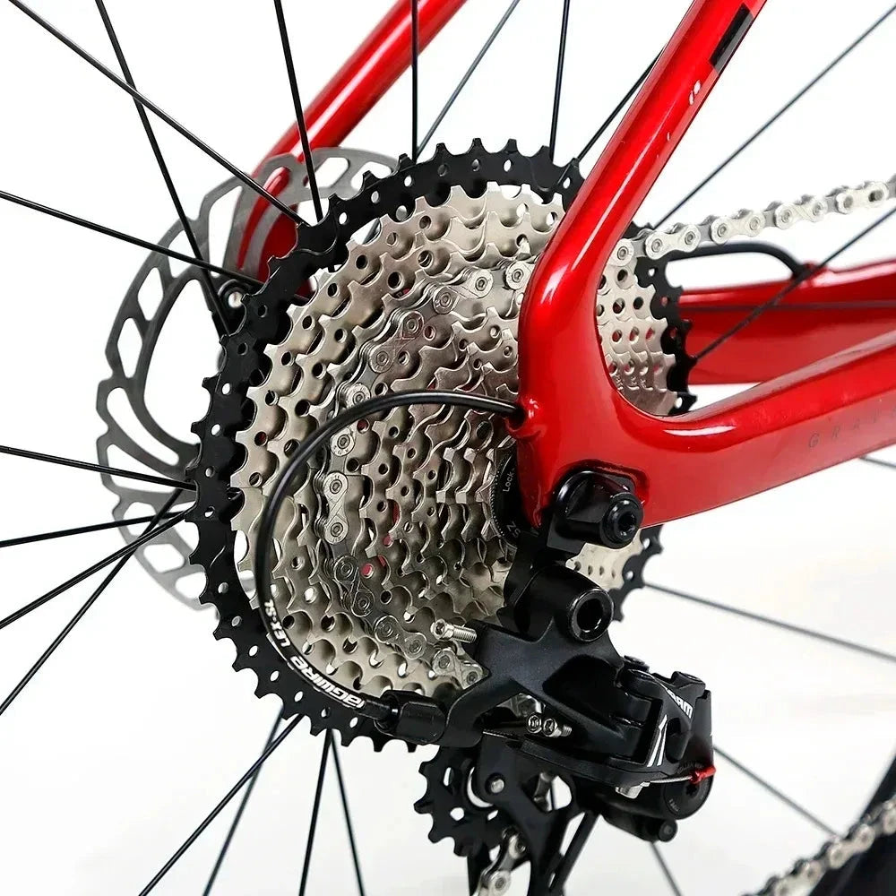 TWITTER 2025 GRAVEL-V3 new 700C off-road gravel carbon fiber road bicycle hydraulic oil disc brake mechanical transmission GlowCart