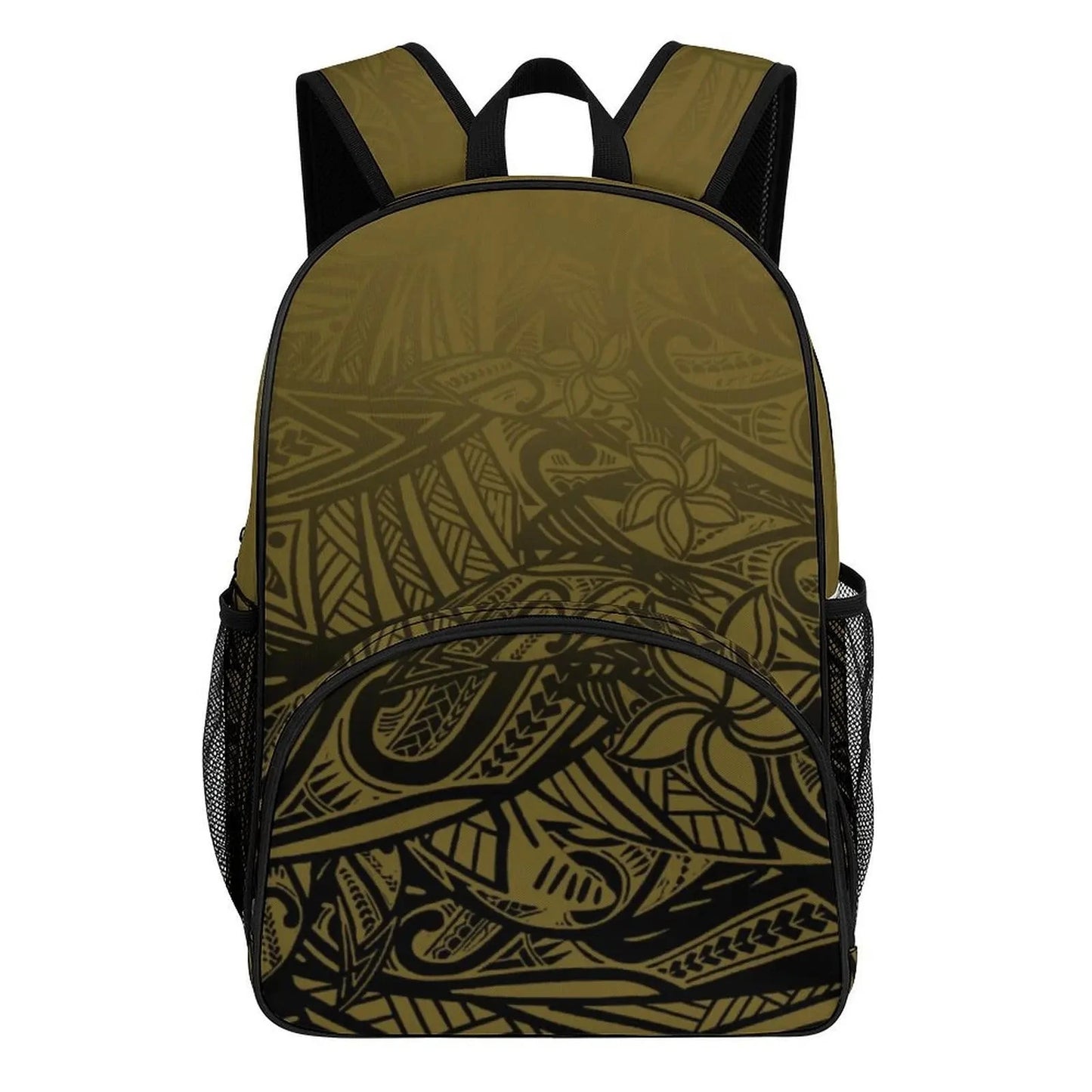 Customized Backpacks Polynesian Ethnic Pattern Prints GlowCart