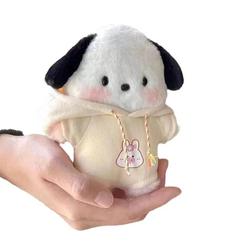 New Pochacco Key Chain Sanrio Cute Doll Girl Diy Bag Pendant GlowCart