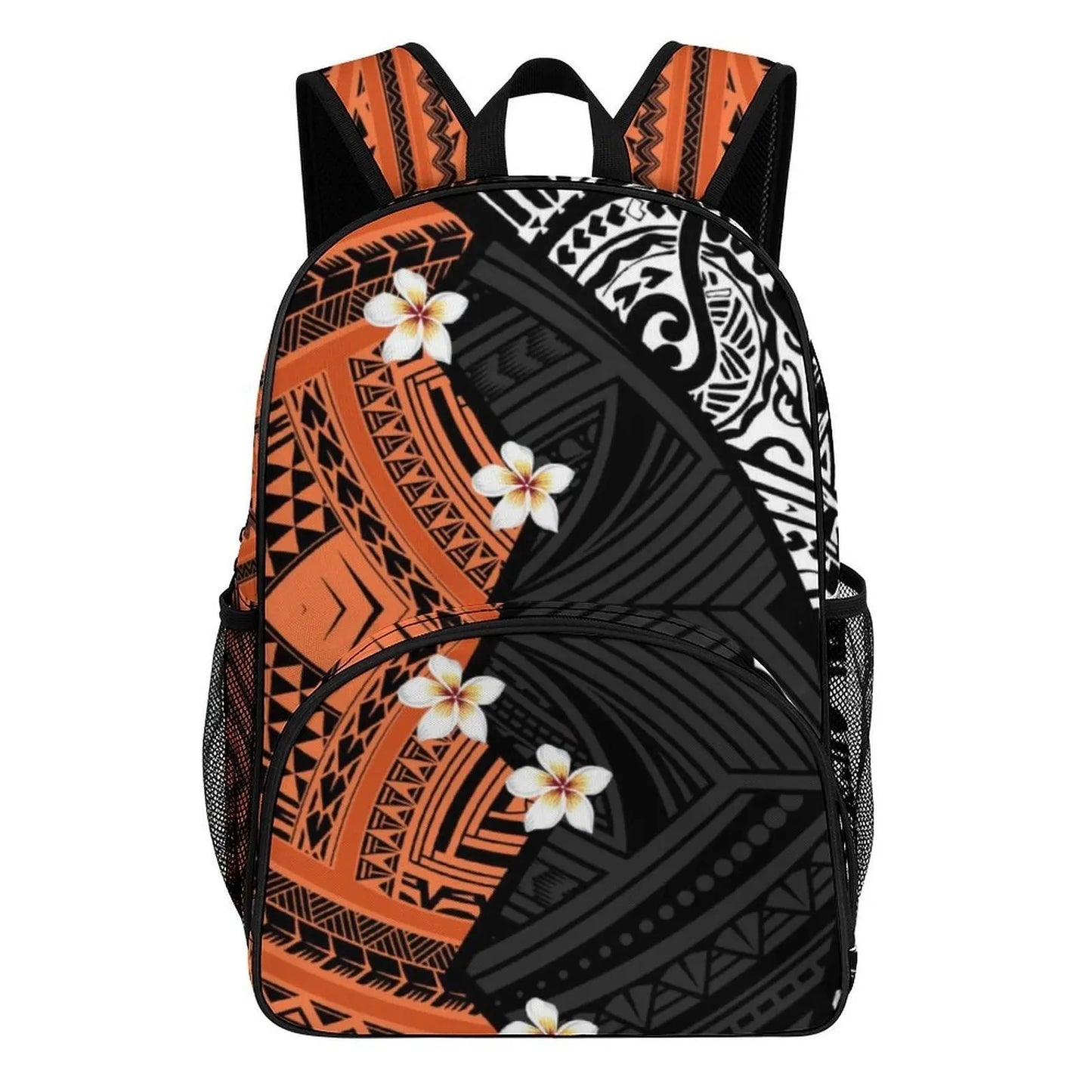 Customized Backpacks Polynesian Ethnic Pattern Prints GlowCart