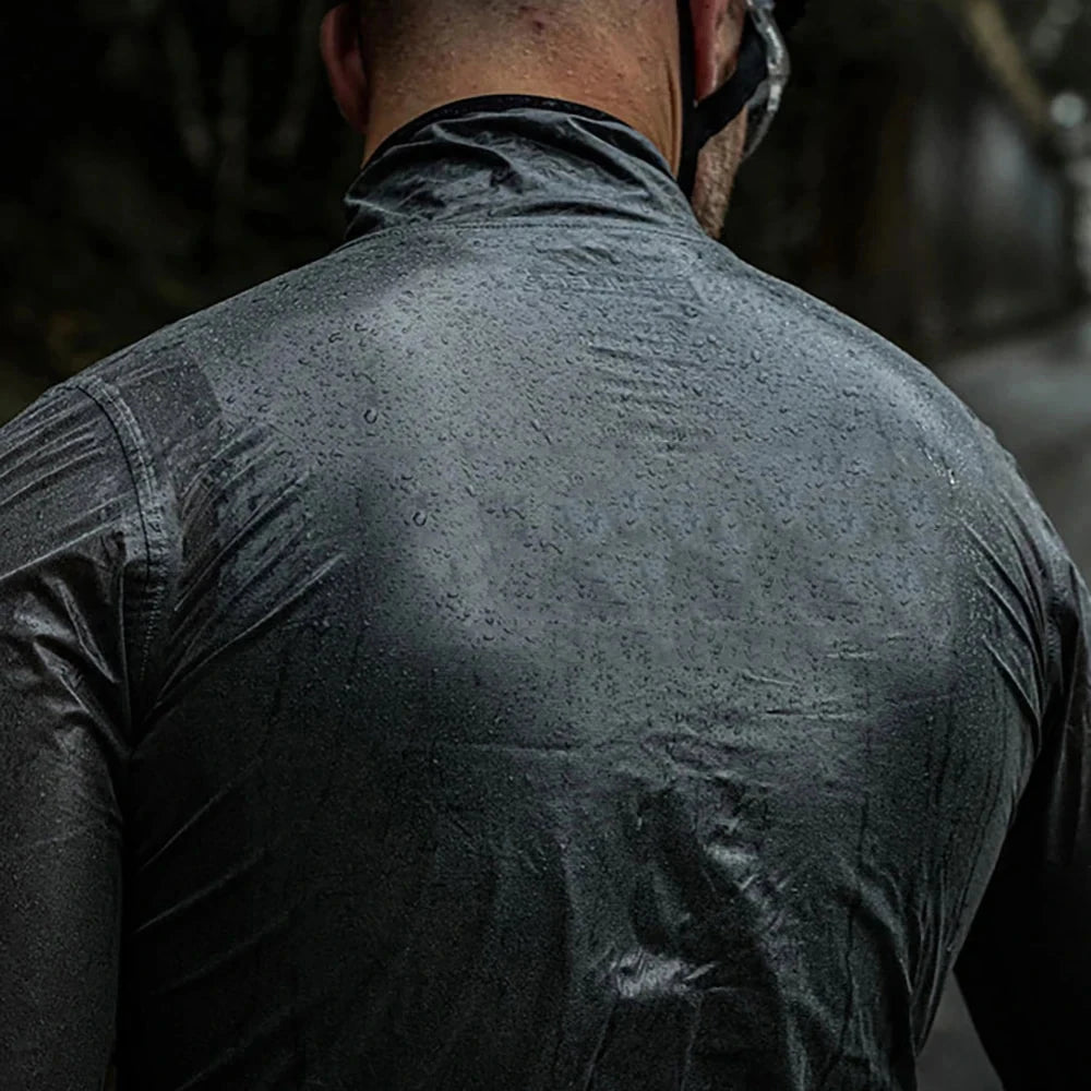 HISERWA Cycling Rain Jacket MTB Road Windproof Waterproof GlowCart