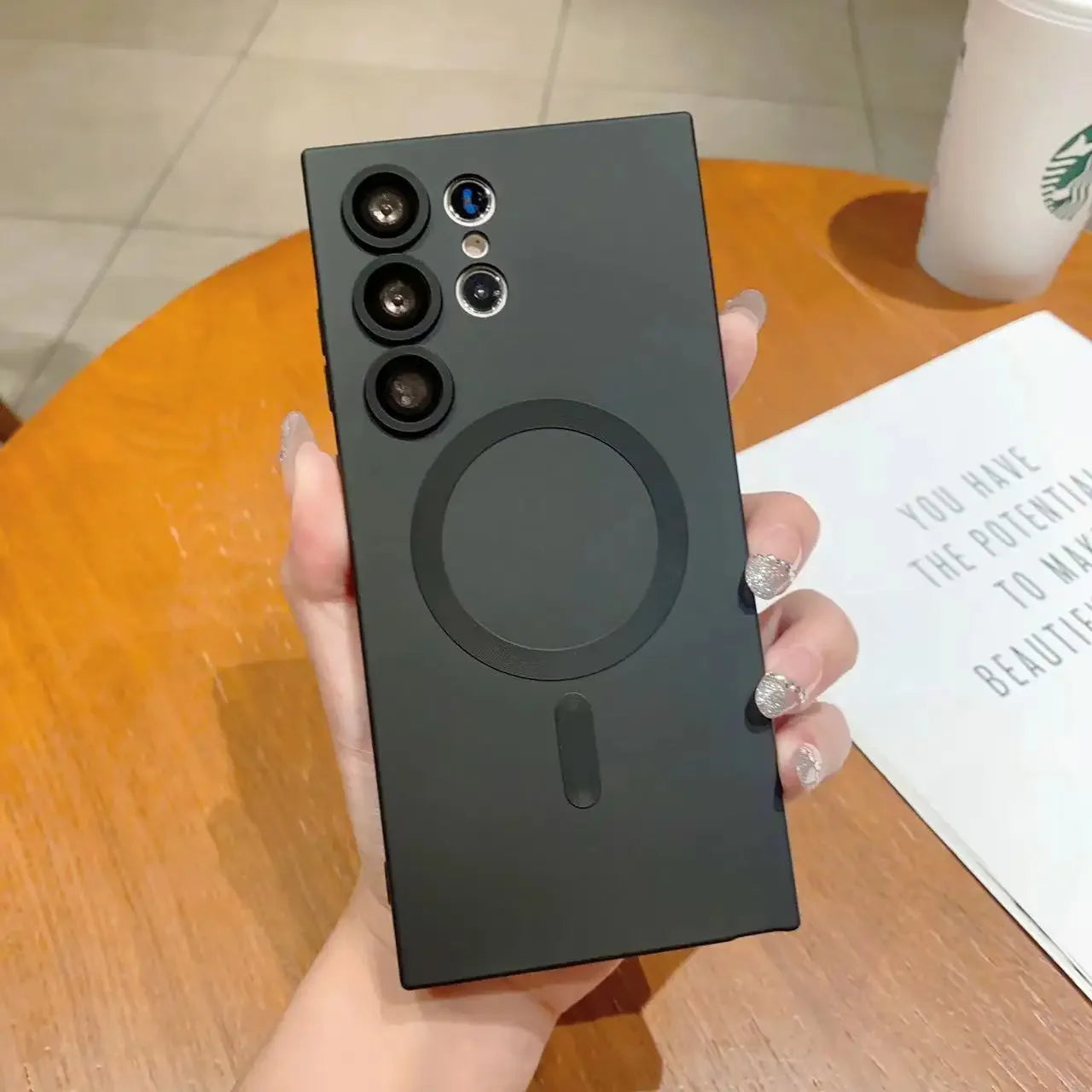 Luxury For Magsafe Magnetic Case For Samsung Galaxy S24 S25