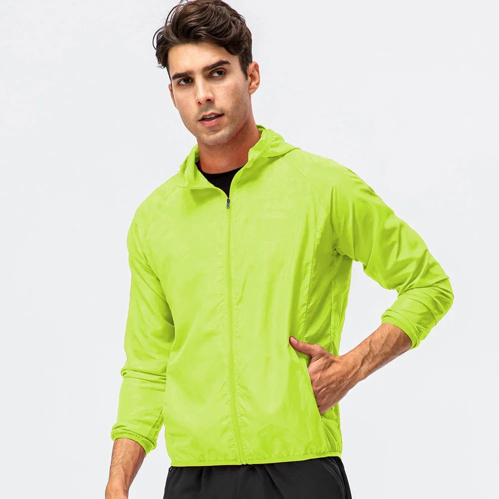 Men's Waterproof Jacket Men Women Windbreaker Women Sun GlowCart