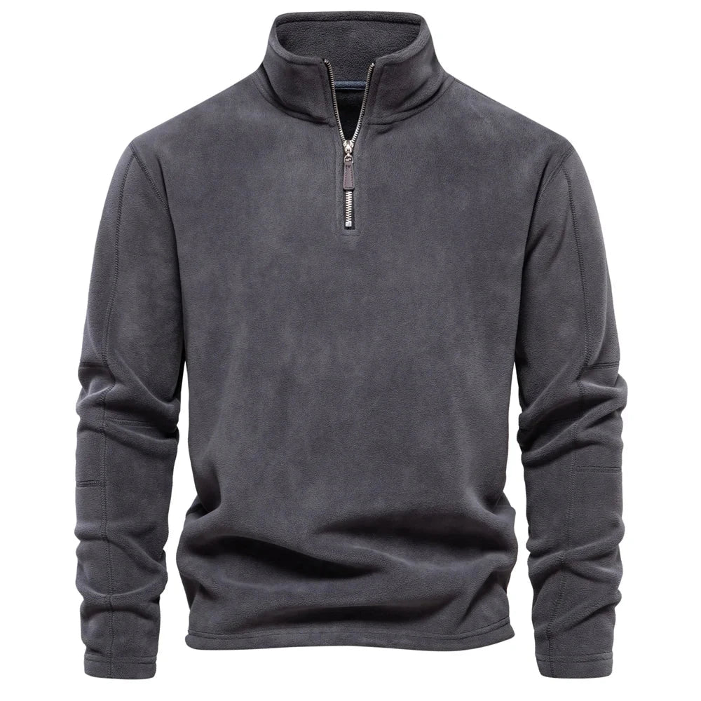 AIOPESON Brand Quality Thicken Warm Fleece Jacket for Men GlowCart