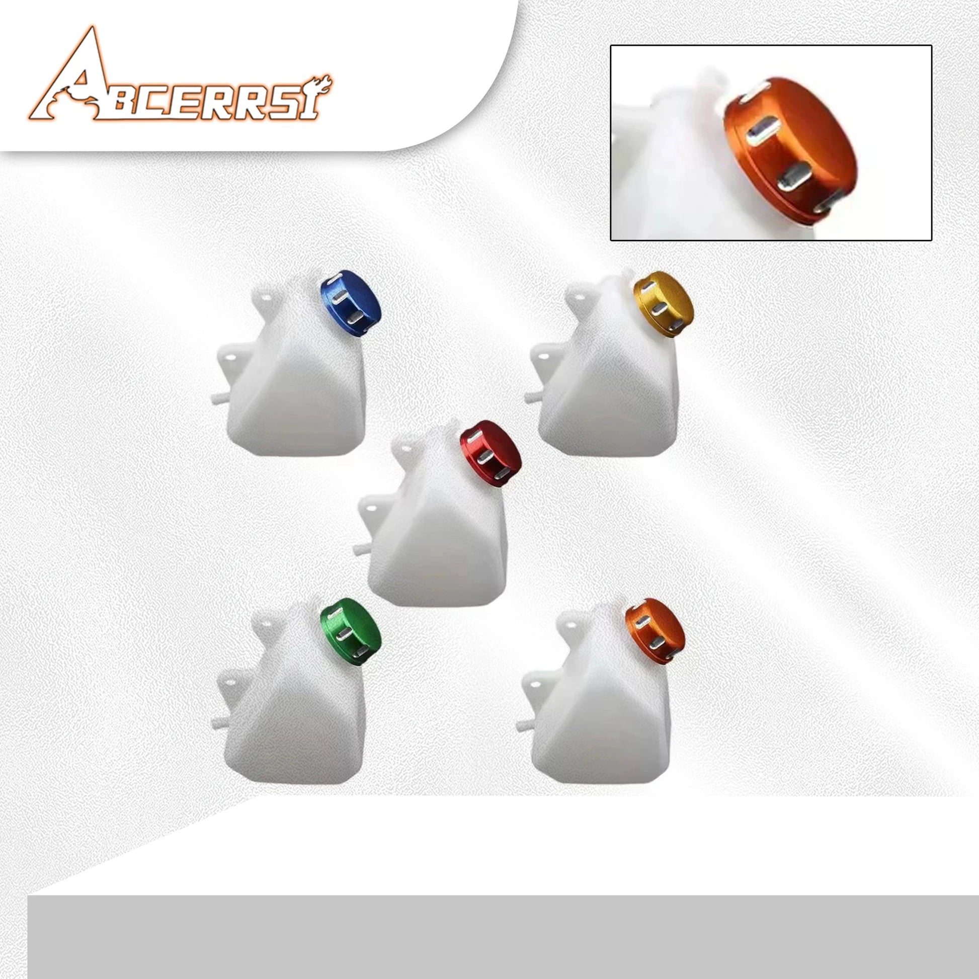 ATV UTV Motorcycle Accessory Coolant Reservoir Tank with Lid For Kawasaki KLX250 1994-2007 Radiator Water Bottle Motocross Parts GlowCart