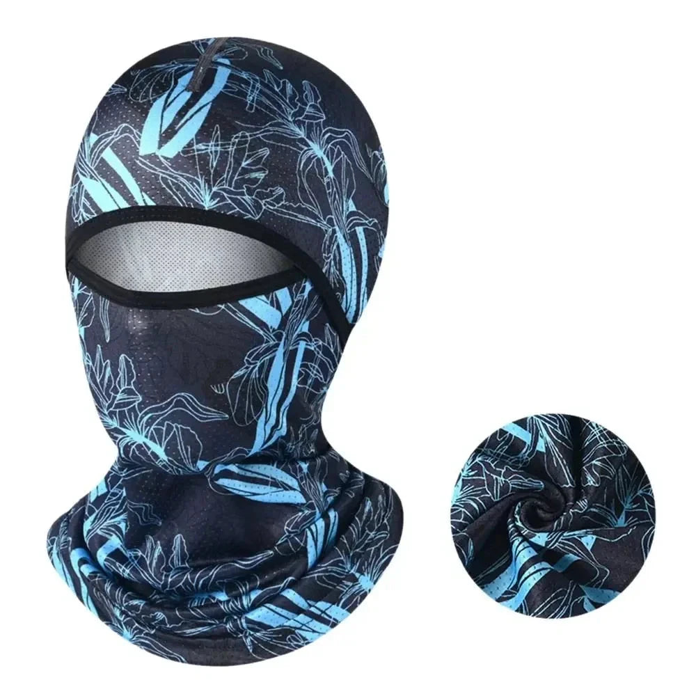 Summer Cool Balaclava Ice Silk Cycling Full Face Cap Sun GlowCart