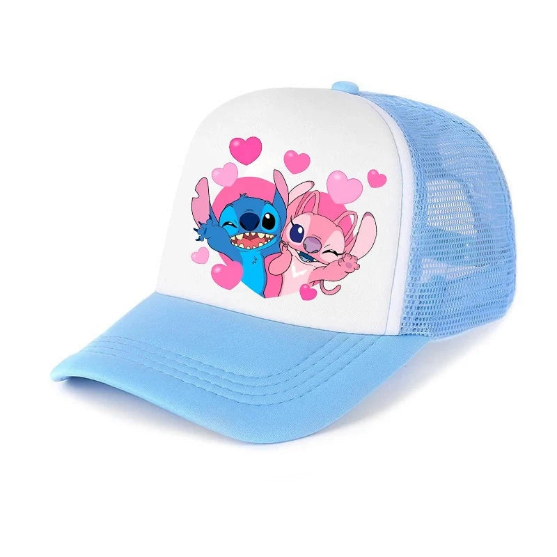 Stitch Baseball Cap For Boys And Girl, Adjustable Protection GlowCart