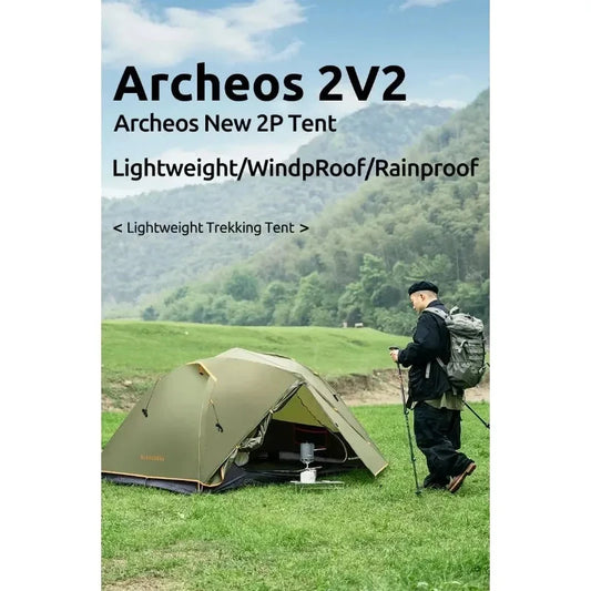 BLACKDEER Camping Tent Lightweight Backpacking New Travel GlowCart