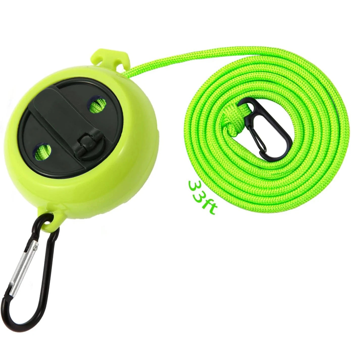 Portable Travel Clothesline,32.8ft Retractable GlowCart