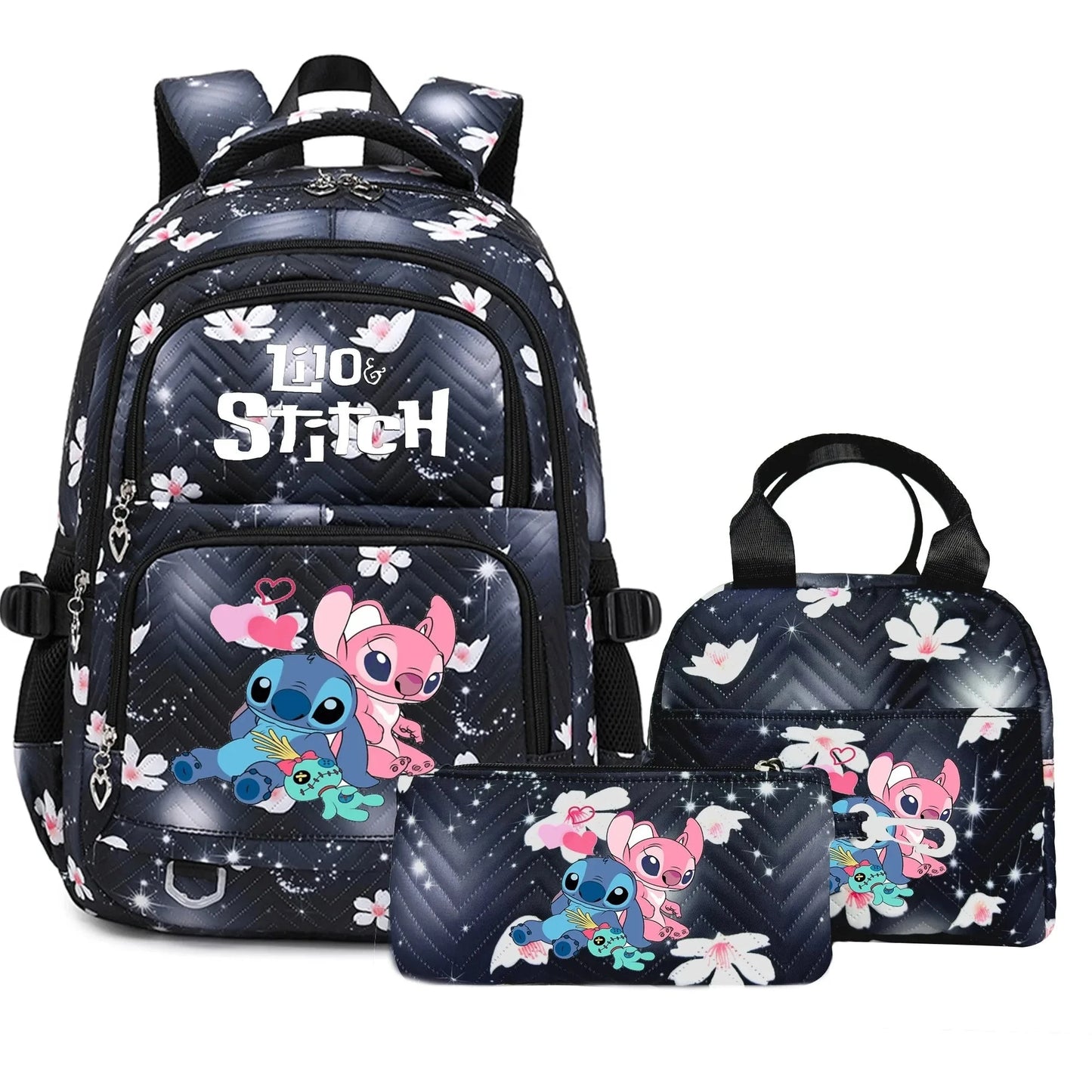 Lilo Stitch Large Capacity Backpack Daypack Lightweight GlowCart