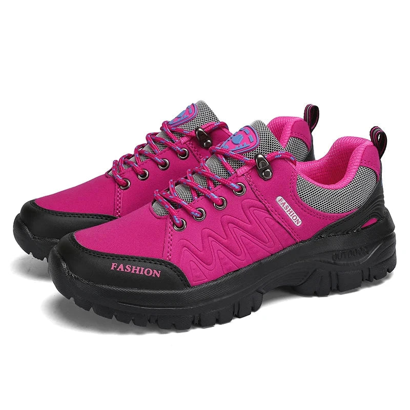 Women Hiking Shoes Outdoor Waterproof Sneakers Lightweight GlowCart