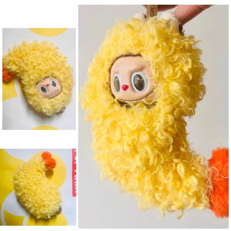 Labubu clothes 15/17cm vinyl doll pendant generation tempura GlowCart