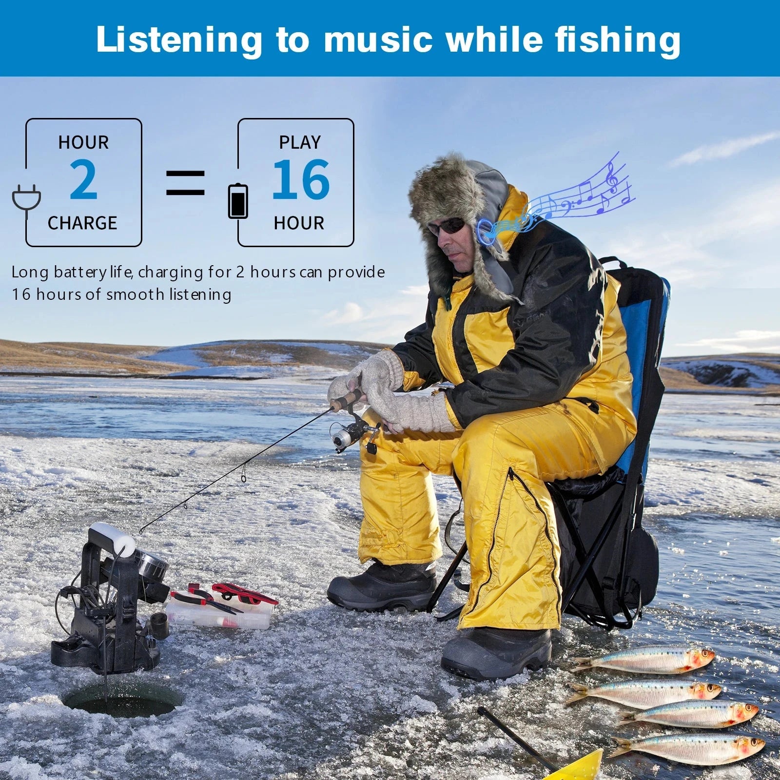 24 News SYPVRY Bluetooth Winter Hats For Men 2 Wearing GlowCart