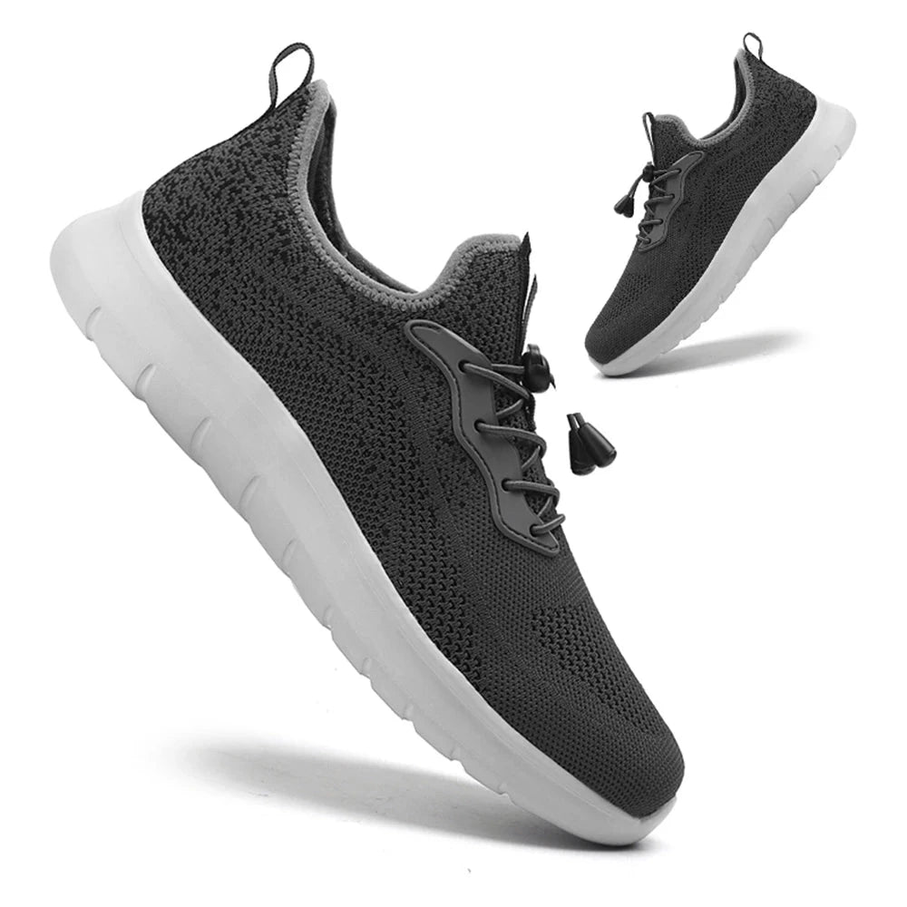 Men's Spring Summer Woven Sneakers, Breathable Adjustable GlowCart