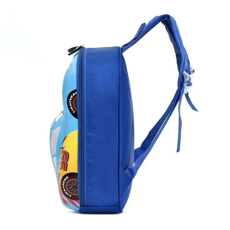 Disney New Cartoon McQueen Hard Shell Kindergarten Backpack for Boys and Girls Aged 3-6 GlowCart