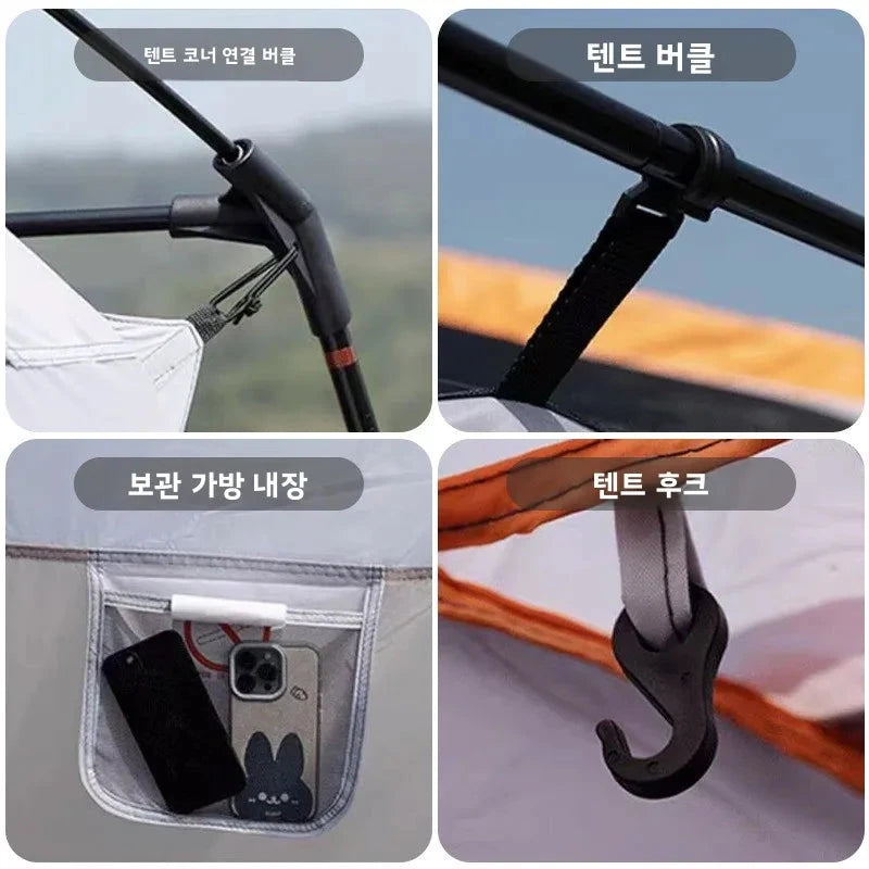 10 People Beach Shading 4 Season Canopy Outdoor Camping Tent GlowCart