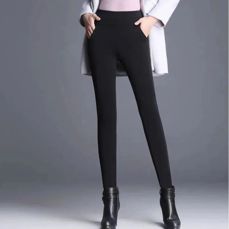 1pcs Spring Autumn Women's High Waited Leggings Comfort GlowCart