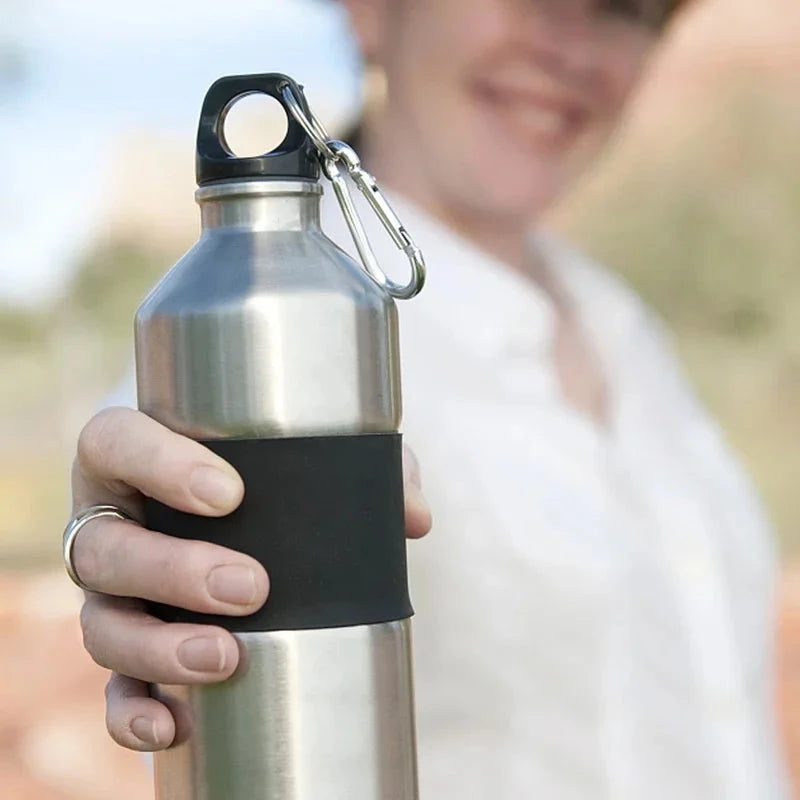 Mini Carabiner Keychain Alluminum Alloy D-ring Buckle Spring GlowCart