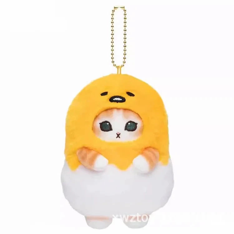 Kawaii Mofusand Cross-Dressing Hello Kitty & Kuromi Plush GlowCart