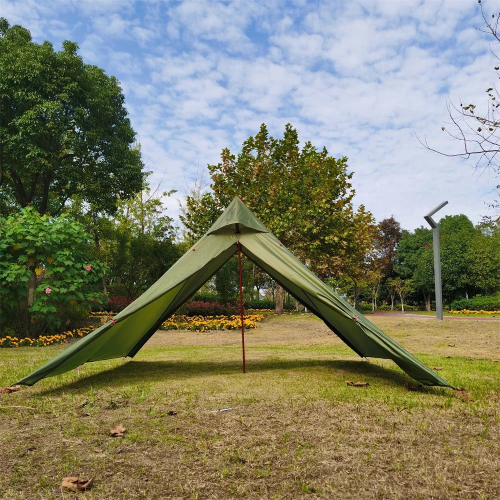 Tipi Rainfly Hot Tent, Lightweight, Hunting, Family Team, GlowCart