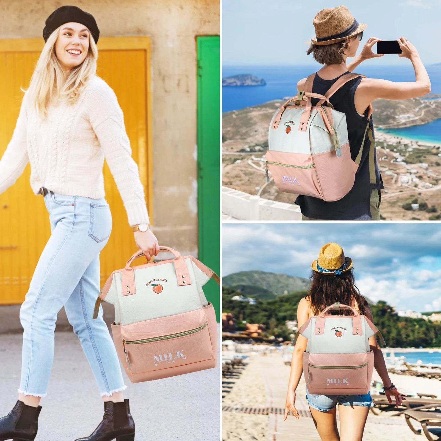 30L Packable Backpack School Large College Backpack Travel GlowCart