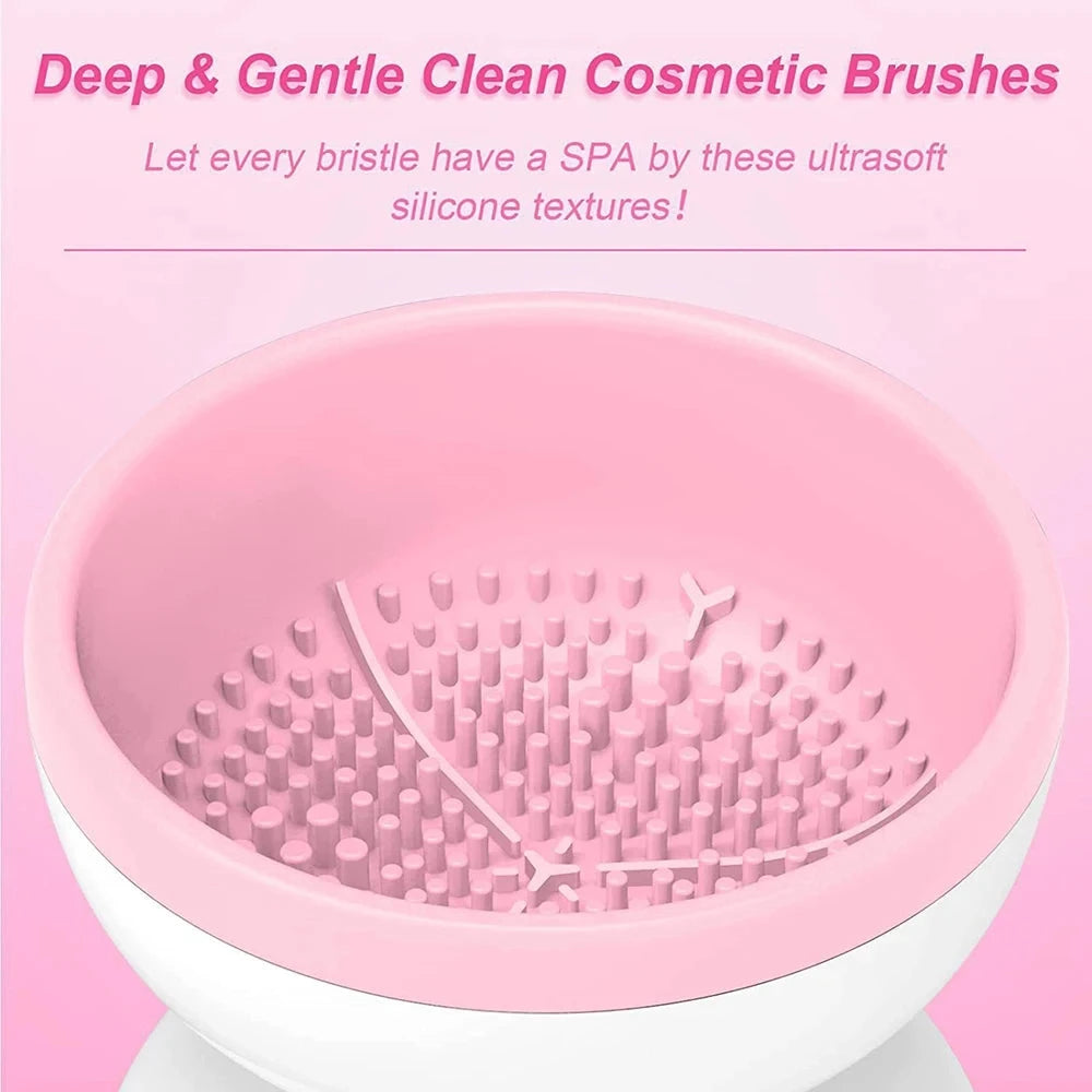Travel Makeup Brush Cleaner Dedicated to Beauty Tools Two GlowCart