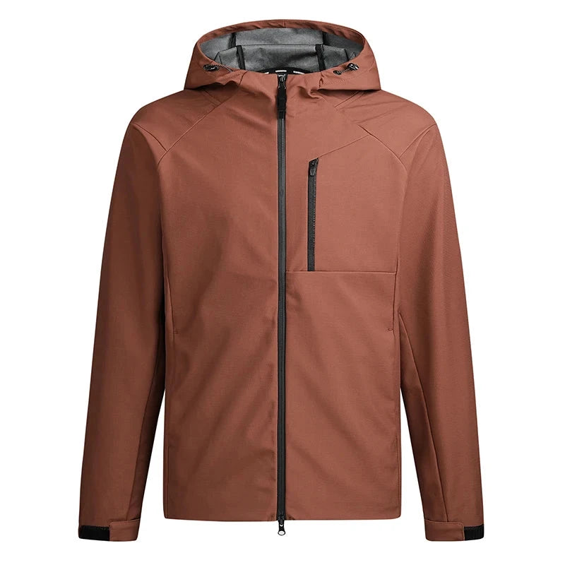 Reflective Hiking Jacket Waterproof Outdoor Men Windbreaker GlowCart