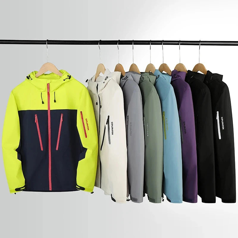 Spring New Men's Mountaineering Jacket Windproof and GlowCart