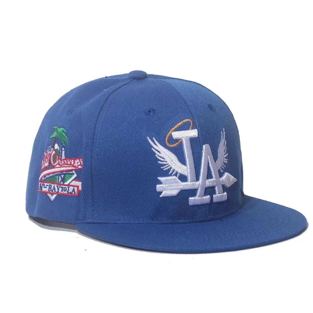 2025 New Letter Wing Side Coconut Tree Embroidery High GlowCart