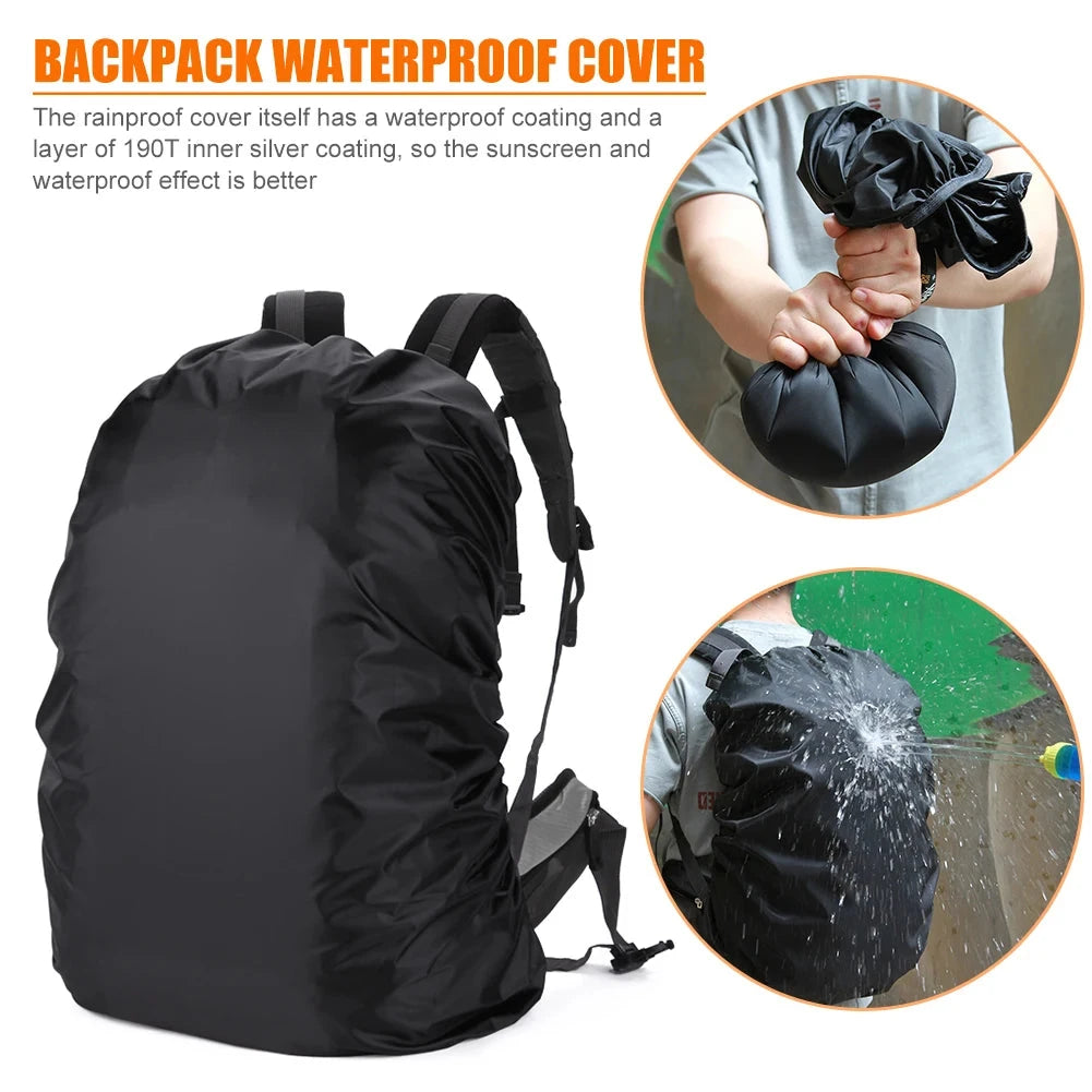40L 840D Portable Waterpr Backpack Folding Mountaineering GlowCart