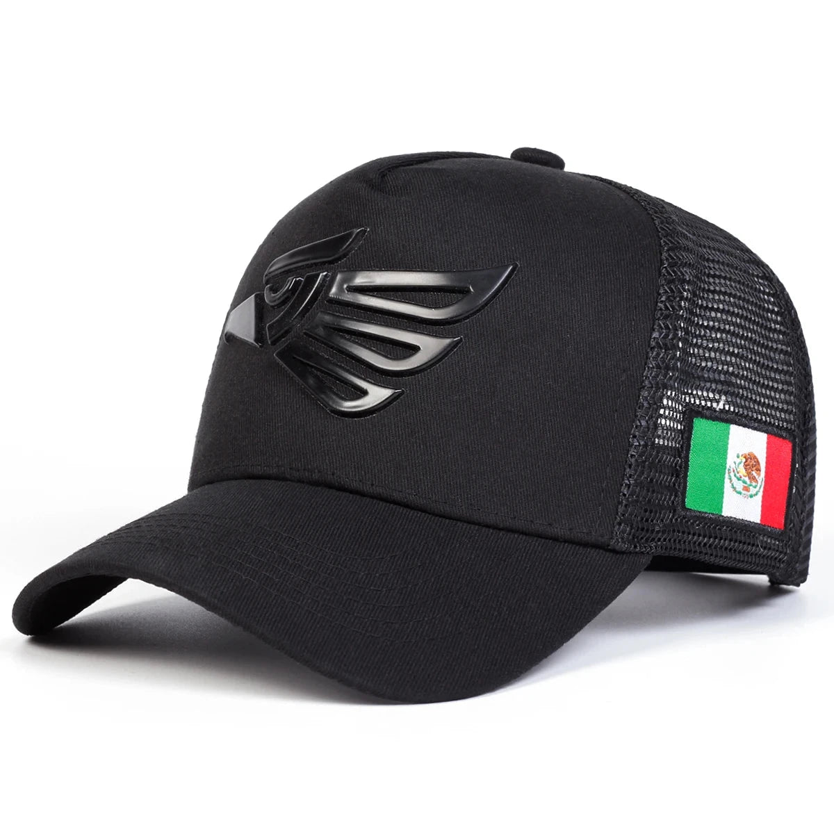 Unisex Mexican Eagle Label Baseball Net Caps Outdoor GlowCart