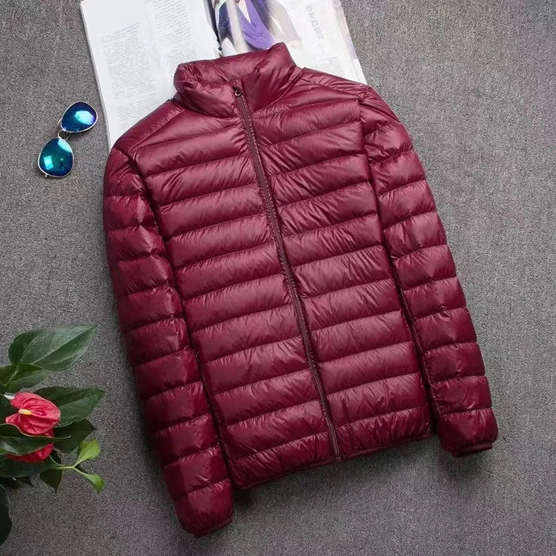 0-10℃ Men's Winter Jacket Ultra Light Duck Down Jackets GlowCart