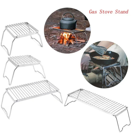 Multifunction Folding Campfire Grill Stand Tourism Portable GlowCart