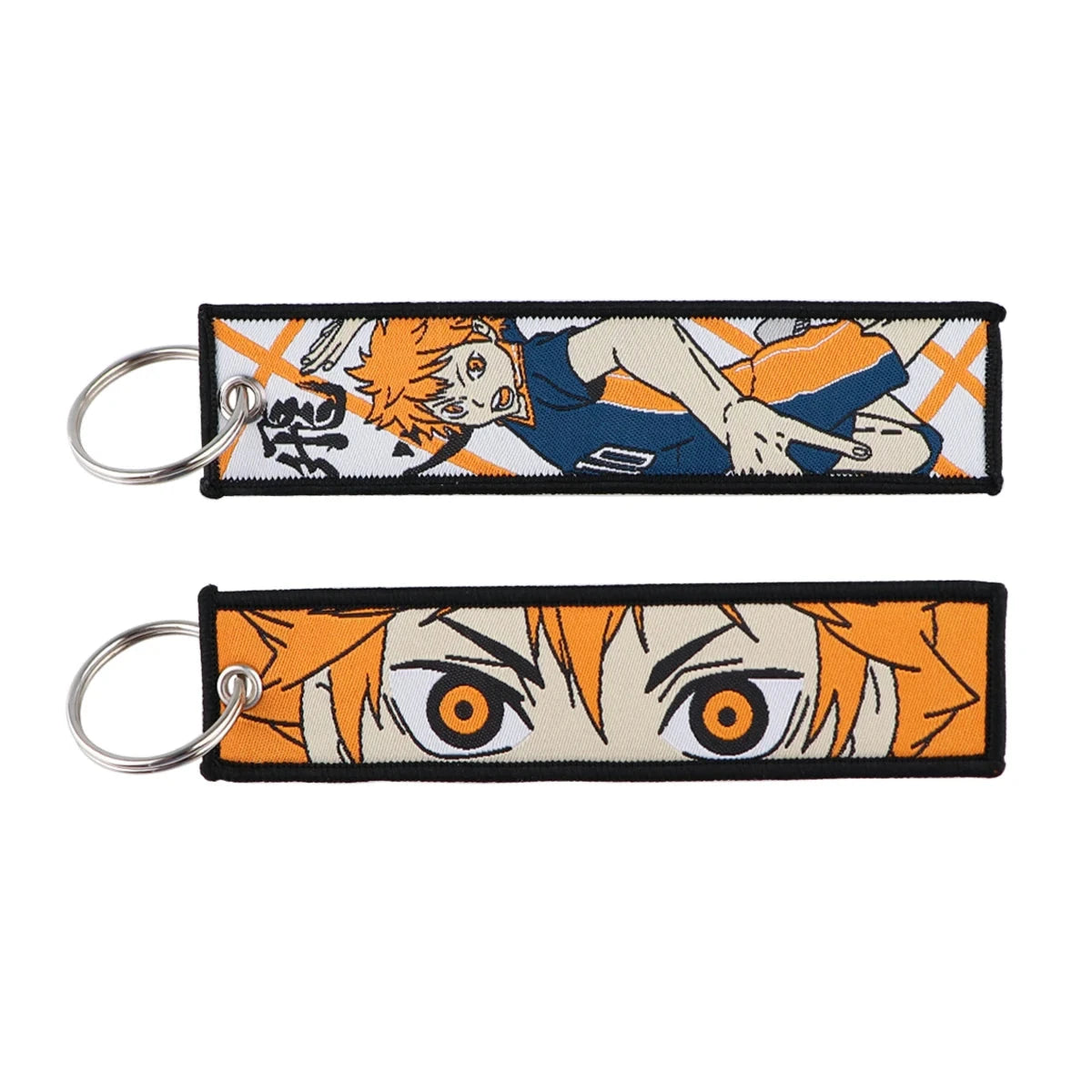 Classic Anime Cool Embroidery Key Fobs Key Tag Motorcycles GlowCart