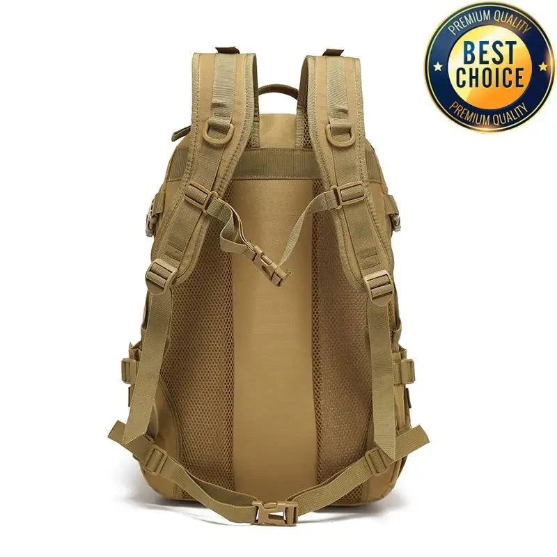 40L Tactical Reflective Backpack Outdoor Molle Camouflage GlowCart