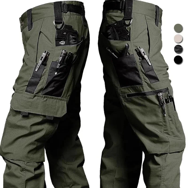 Tactical Pants Big Multi-pocket Men New Work Cargo Pants GlowCart