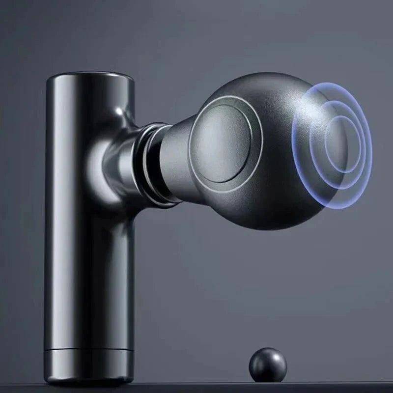 Mini Massage Massage LCD Screen 6 Heads Gun Muscle Massager GlowCart