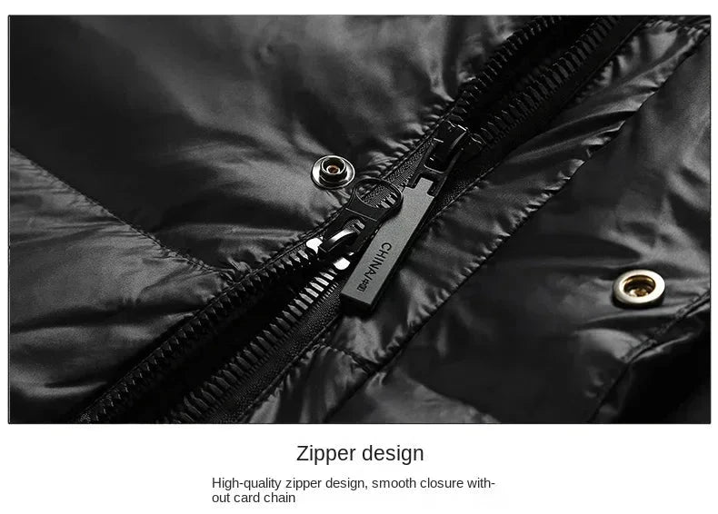 Winter Men's Down Jacket High Quality Thicken Waterproof GlowCart