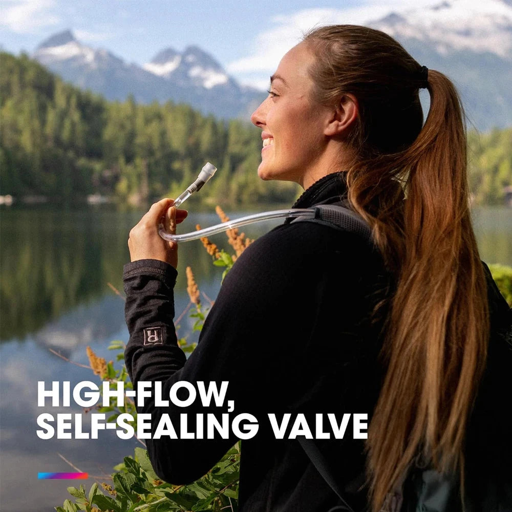 1PCS 1.5L/2L Hydration Bladder, Water Bladder for Hiking Backpack, Leak Proof Water Reservoir for Camping Cycling Running GlowCart