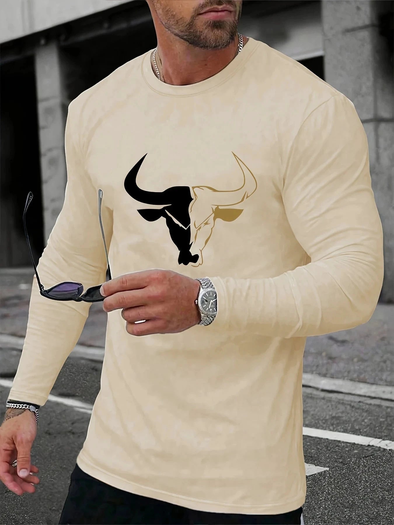 Men's 100% pure cotton loose fit plus size comfortable GlowCart