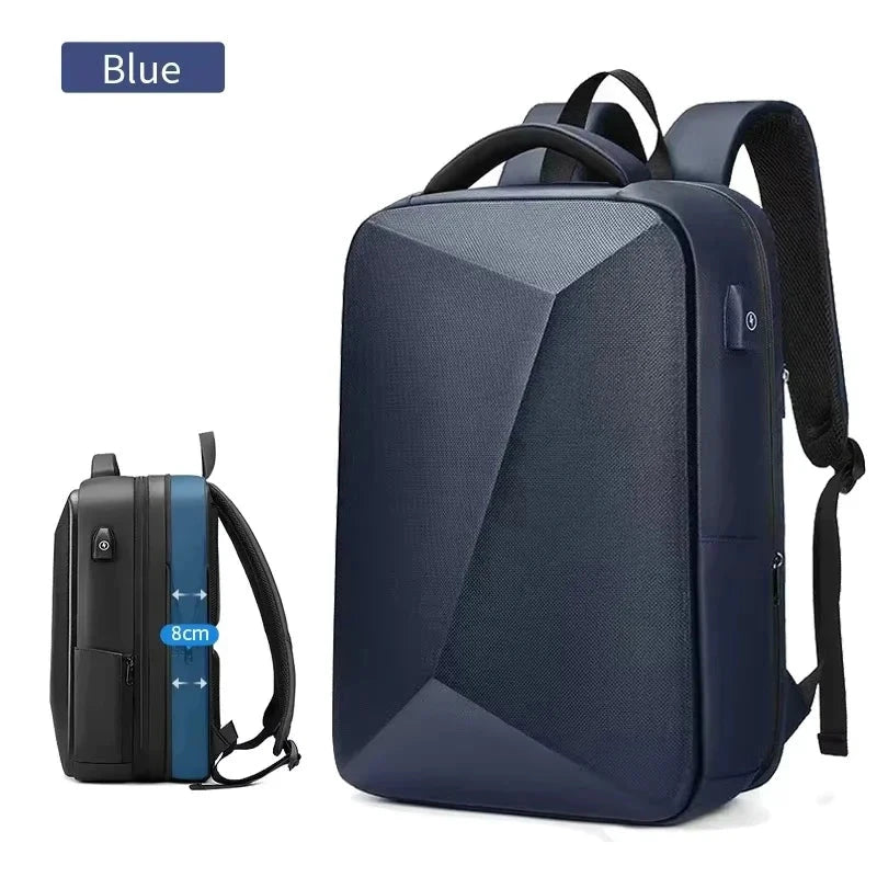 Men's 15.6 inch Laptop Backpack Expandable Travel Bag GlowCart