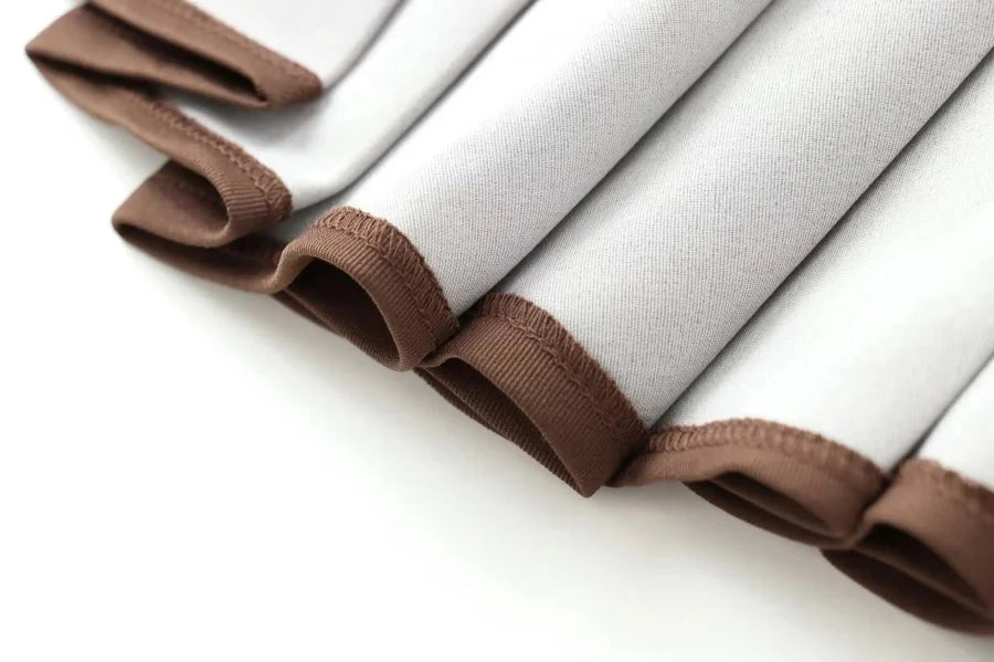 3D Cutout Mini Dress with ETJ 2025 New Product, Pleated GlowCart