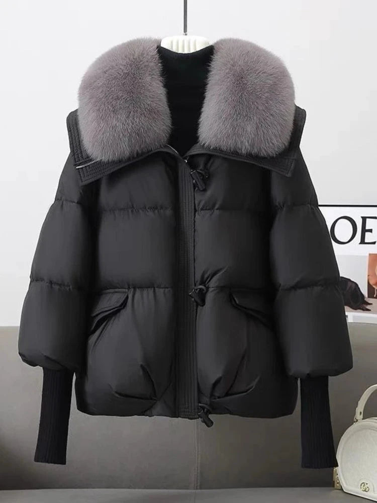 2025 Down Cotton Short Padded Jacket Women Parkas Autumn GlowCart