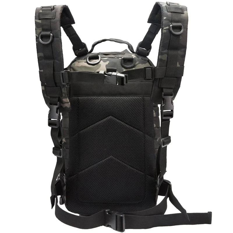 30L Tactical Backpack Military Daypack for Men Molle Assault GlowCart