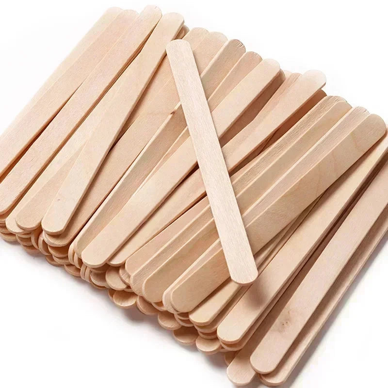 Wooden Waxing Stick Disposable Wax Bean Wiping Wax Tool GlowCart
